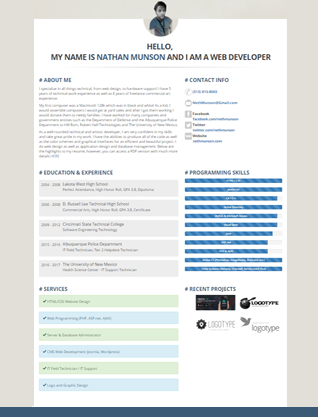 Online Resume